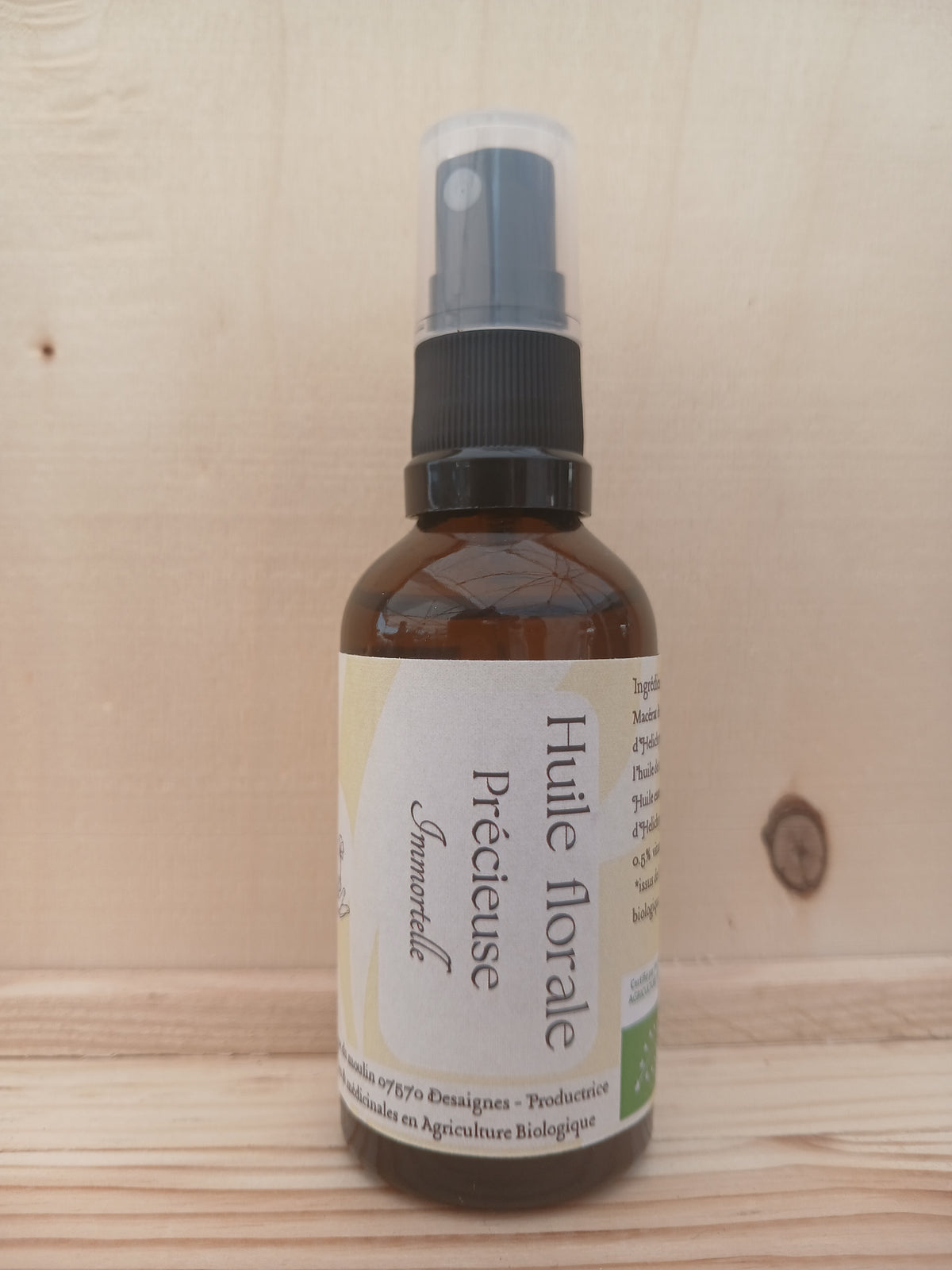 Huile florale Immortelle